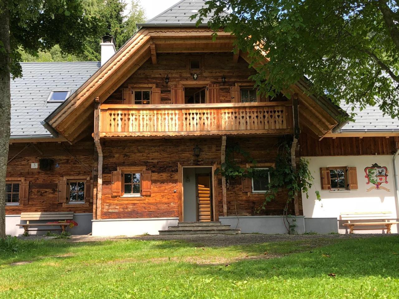 Waldheimathuette Villa Sankt Kathrein am Hauenstein Dış mekan fotoğraf
