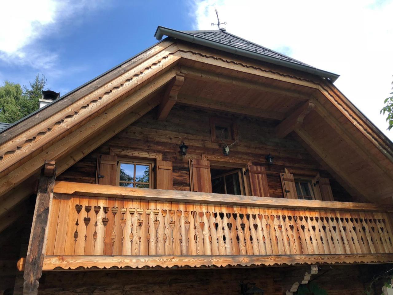 Waldheimathuette Villa Sankt Kathrein am Hauenstein Dış mekan fotoğraf