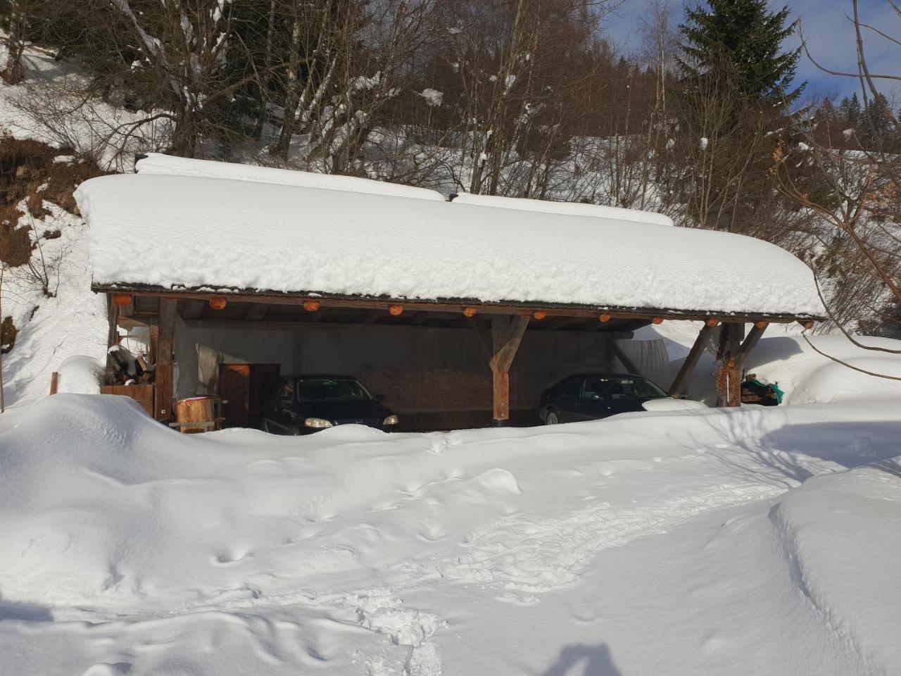 Waldheimathuette Villa Sankt Kathrein am Hauenstein Dış mekan fotoğraf