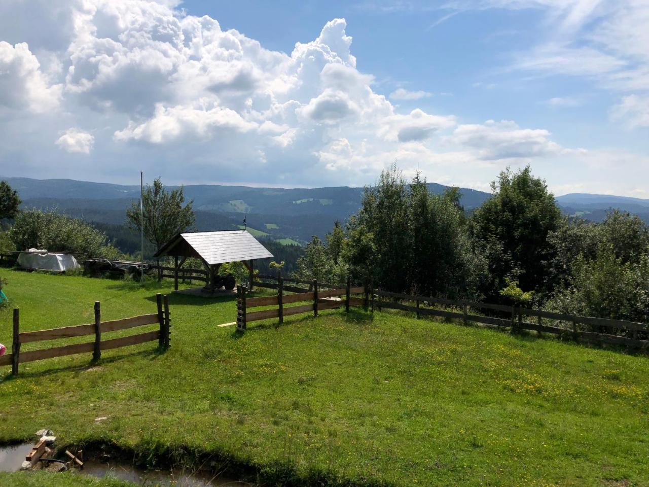 Waldheimathuette Villa Sankt Kathrein am Hauenstein Dış mekan fotoğraf