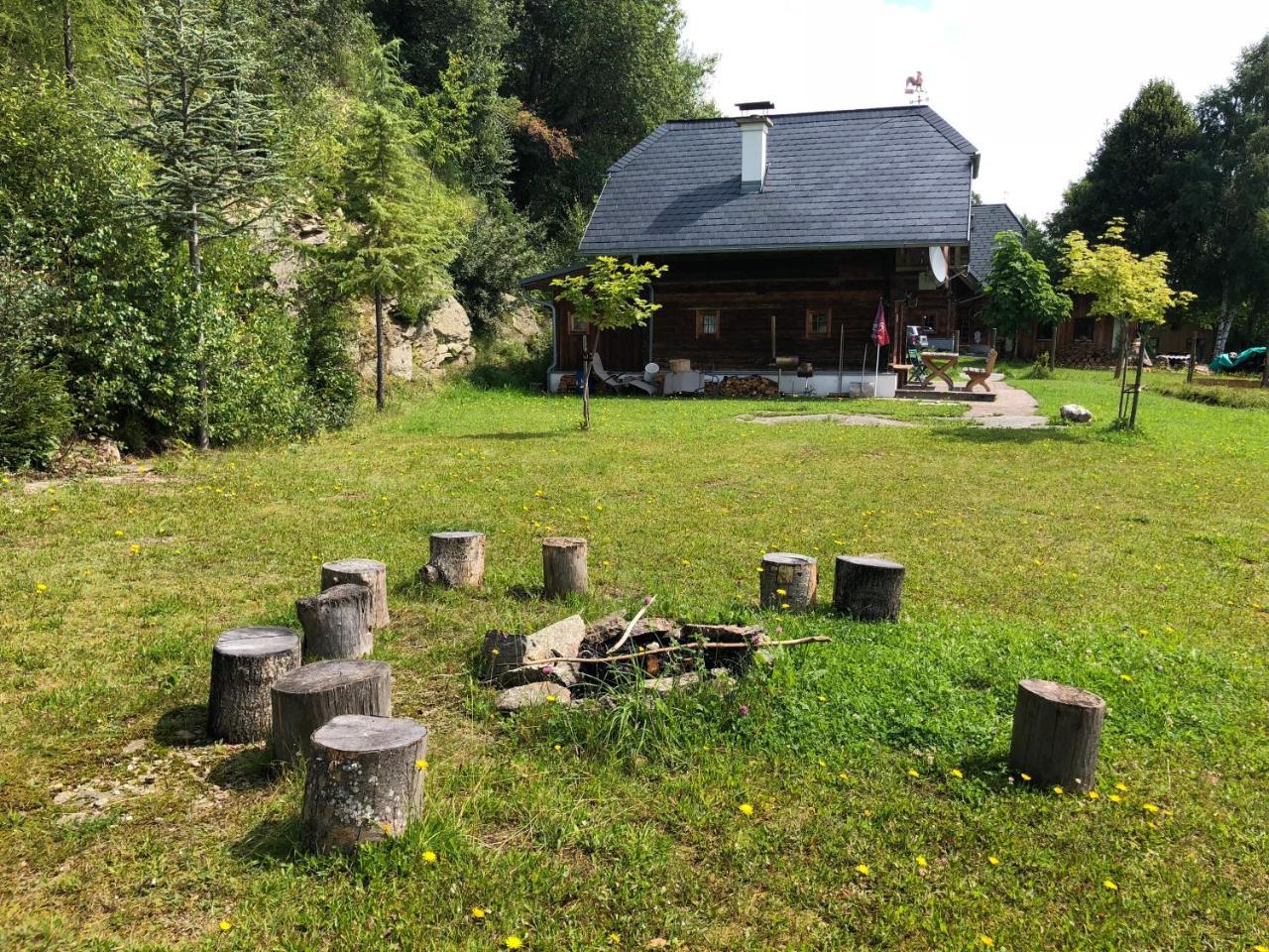 Waldheimathuette Villa Sankt Kathrein am Hauenstein Dış mekan fotoğraf