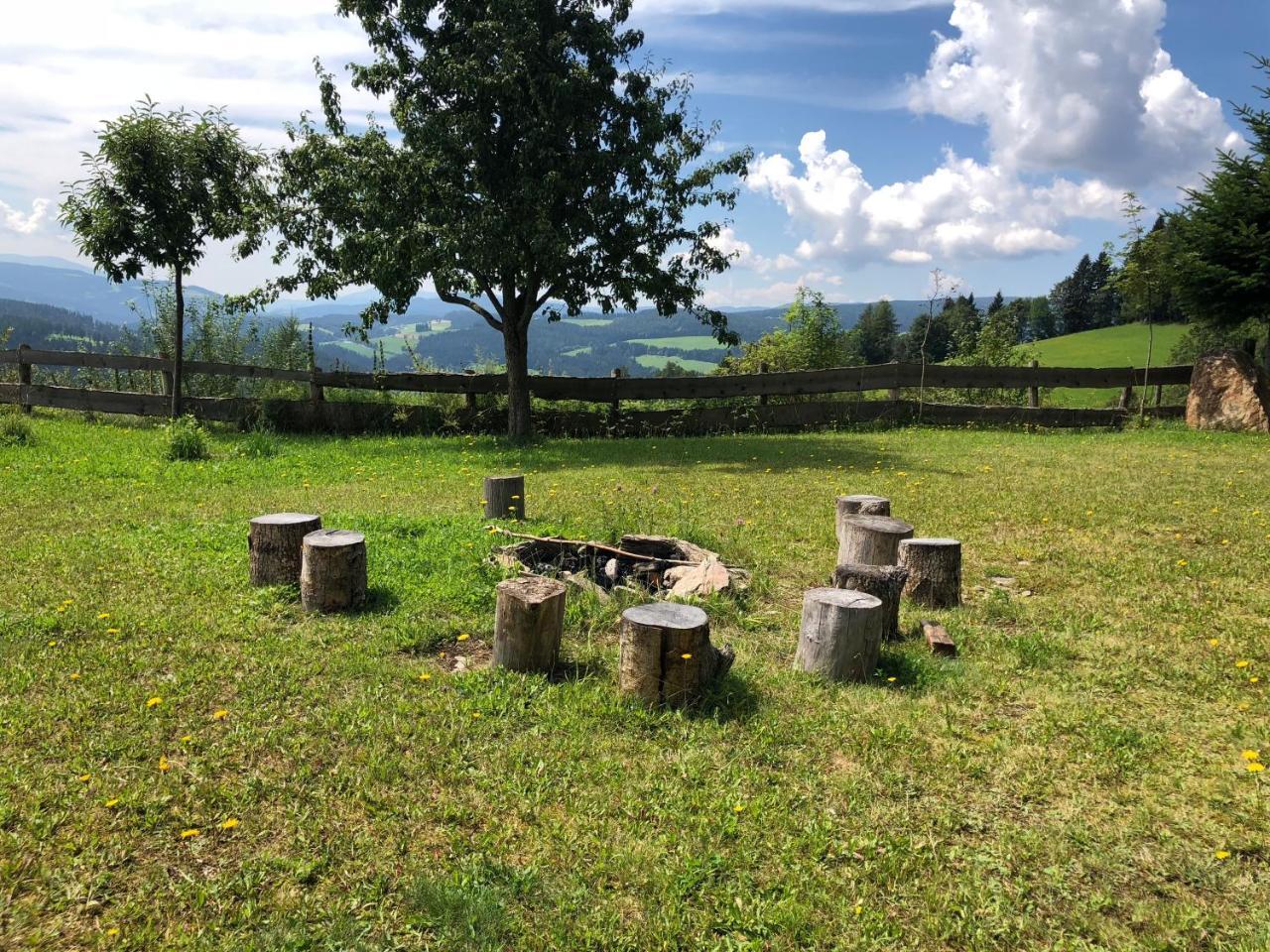 Waldheimathuette Villa Sankt Kathrein am Hauenstein Dış mekan fotoğraf