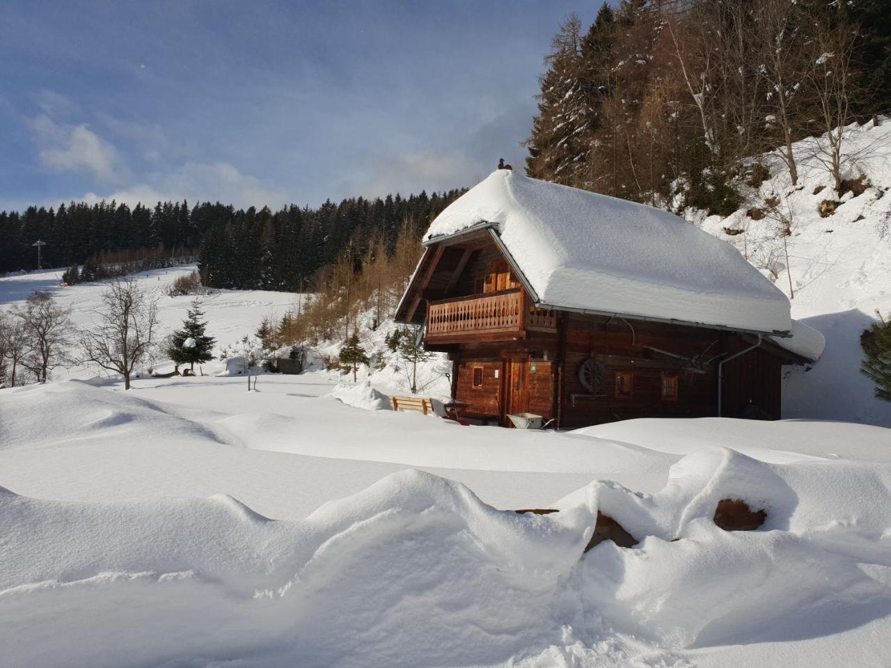 Waldheimathuette Villa Sankt Kathrein am Hauenstein Dış mekan fotoğraf