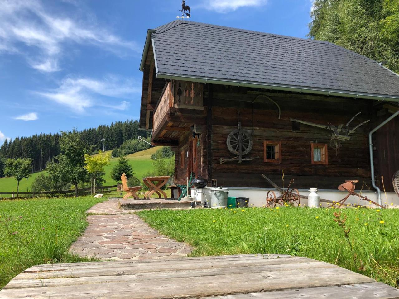 Waldheimathuette Villa Sankt Kathrein am Hauenstein Dış mekan fotoğraf