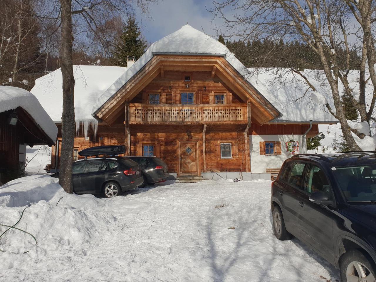 Waldheimathuette Villa Sankt Kathrein am Hauenstein Dış mekan fotoğraf