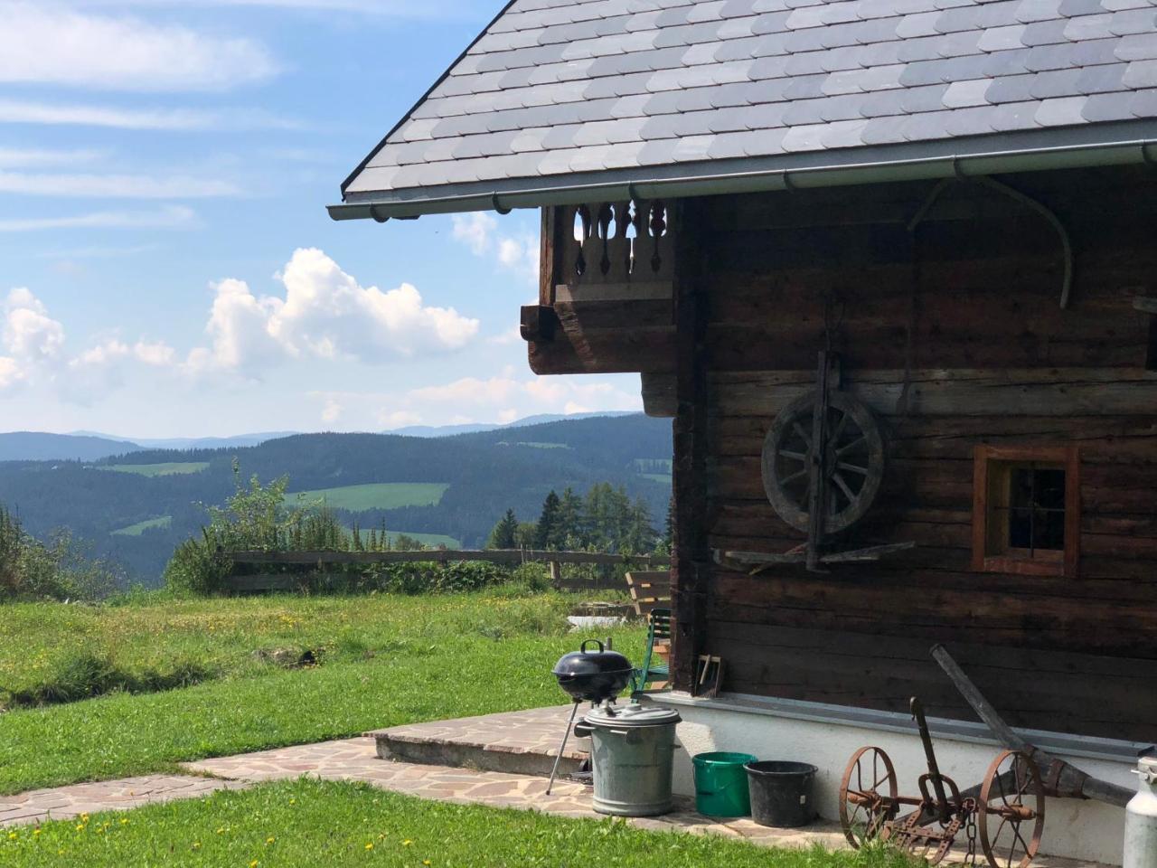 Waldheimathuette Villa Sankt Kathrein am Hauenstein Dış mekan fotoğraf